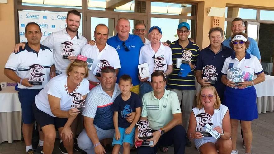 Solidaridad a raudales en la primera edición del Torneo AFAN en La Serena Golf