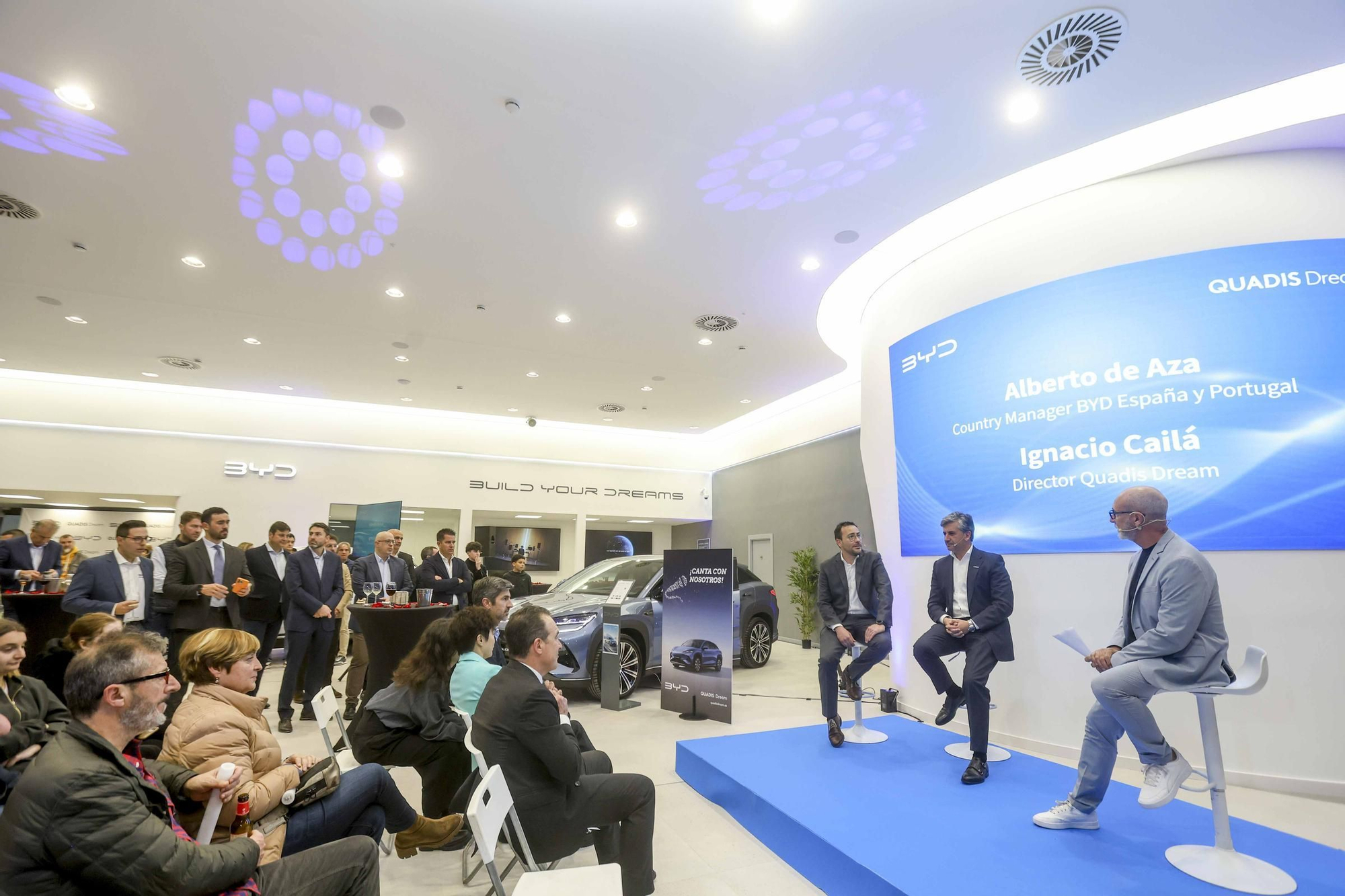 QUADIS Dream inaugura el primer centro BYD en Alicante.