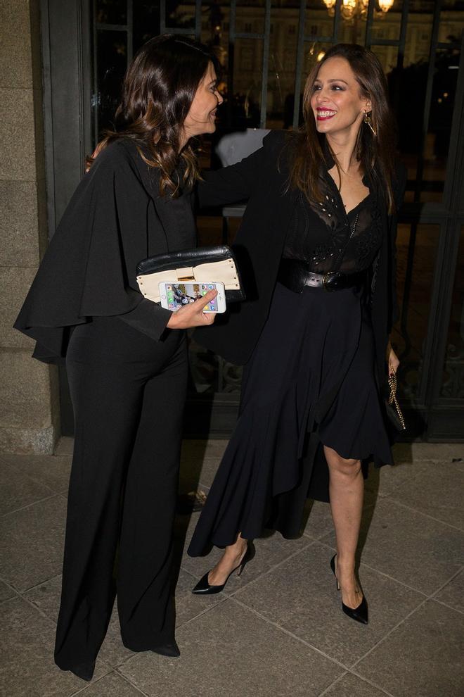 Eva González y María José Suárez en el concierto de Pastora Soler