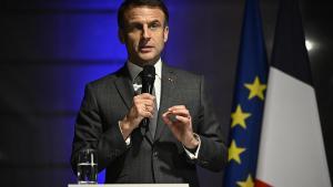 El presidente de Francia, Emmanuel Macron.