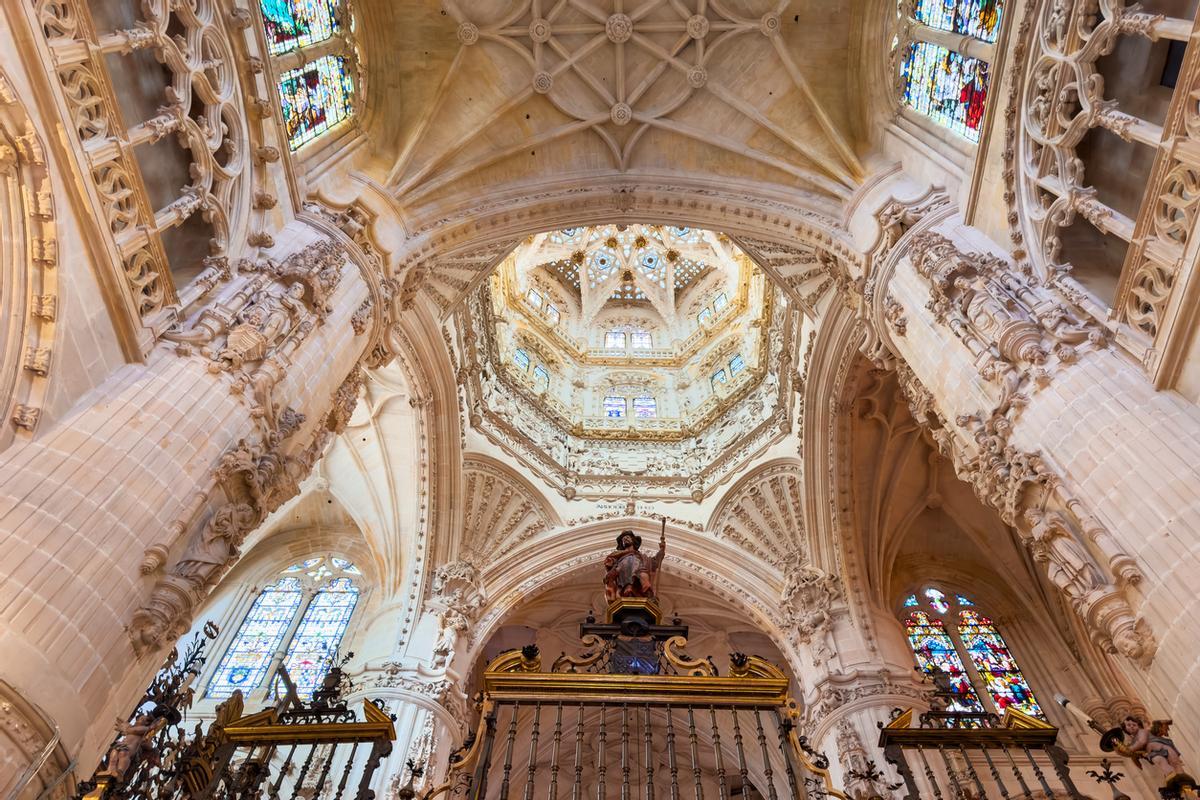 Interior de la Catedral de Burgos.