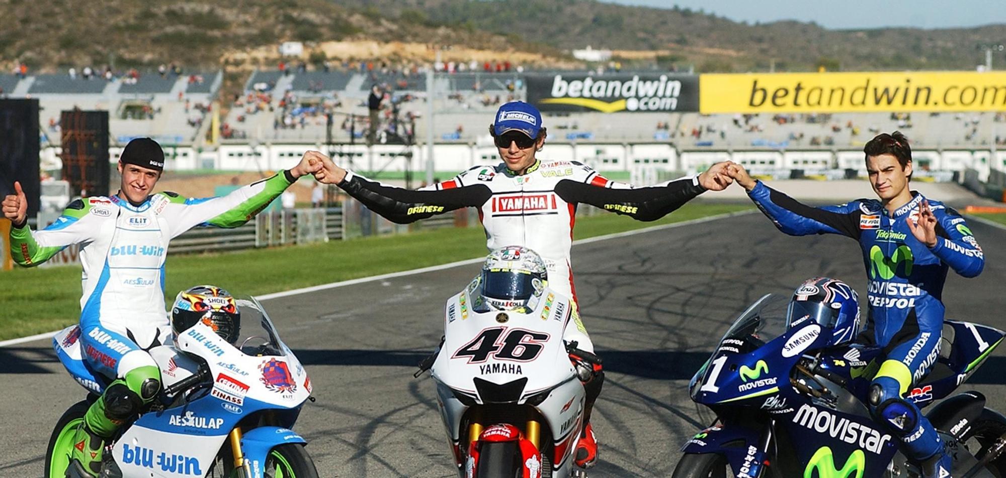 Campeones del mundo en el Gran Premio de la Comunitat Valenciana a lo largo de su historia