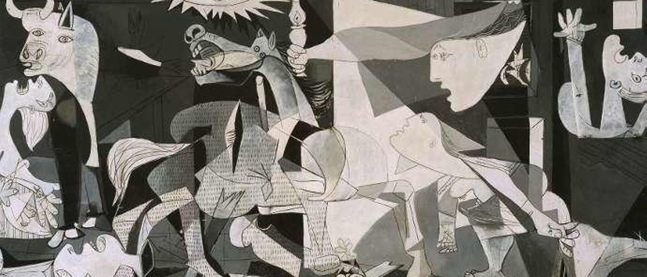 El &quot;Guernica&quot;, en la exposición &quot;Piedad y terror en Picasso&quot;.