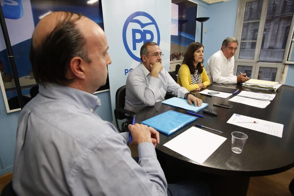 Junta local del PP en Avilés