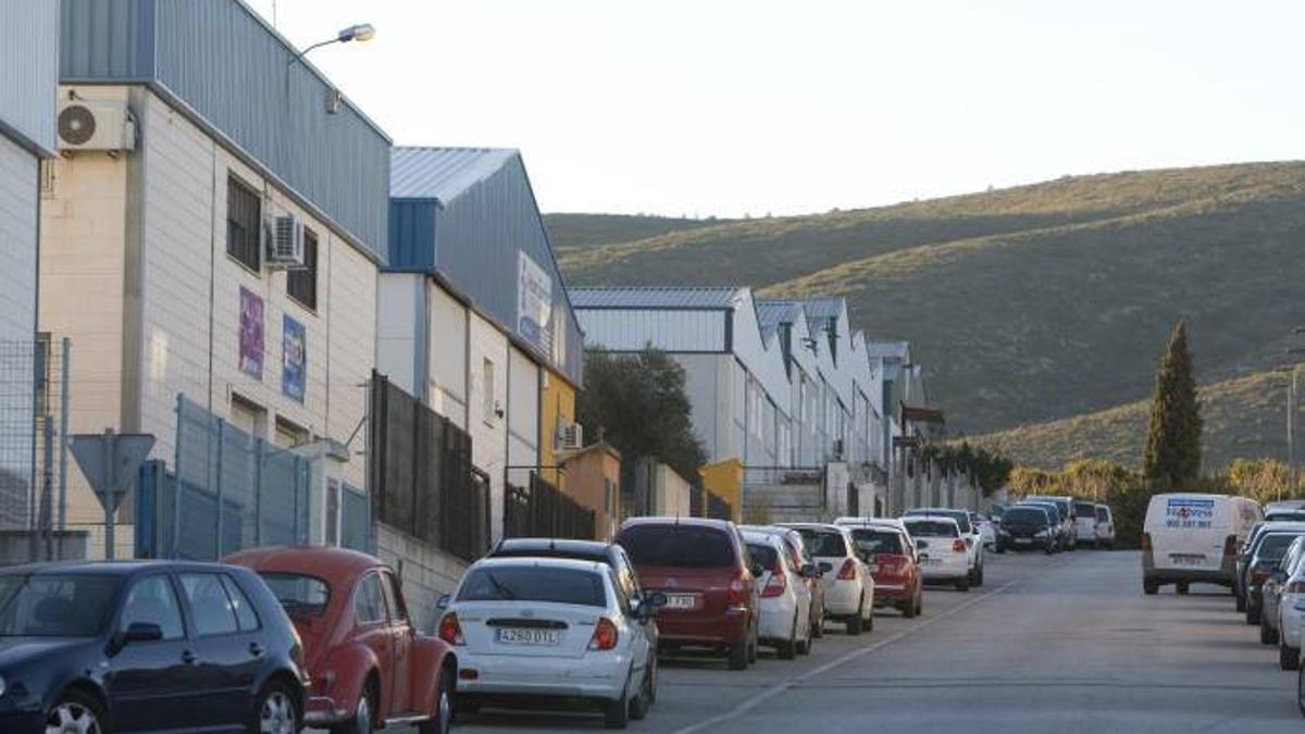 El polígono industrial El Canari de l'Alcúdia de Crespins que será mejorado con ayuda del Ivace.