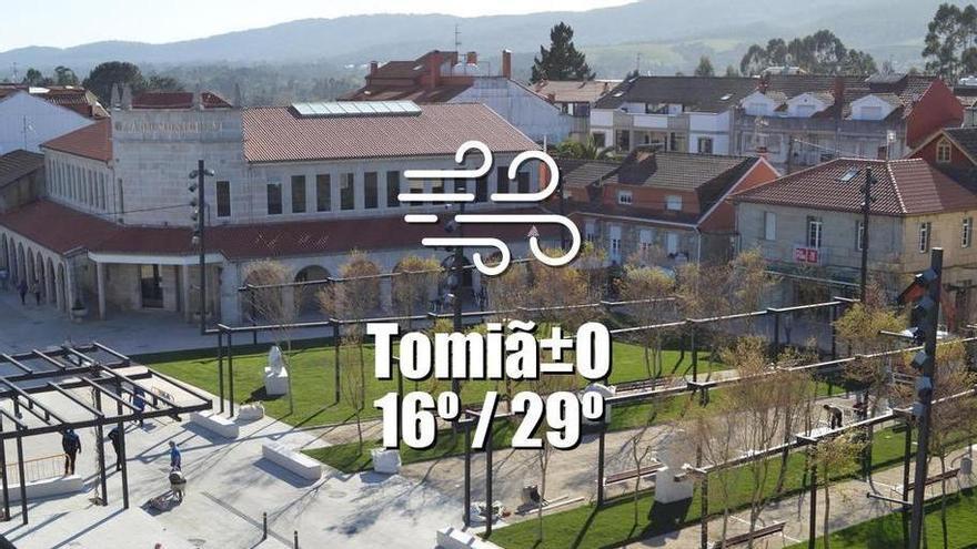 El tiempo en TomiÃ±o: previsión meteorológica para hoy, miércoles 16 de septiembre