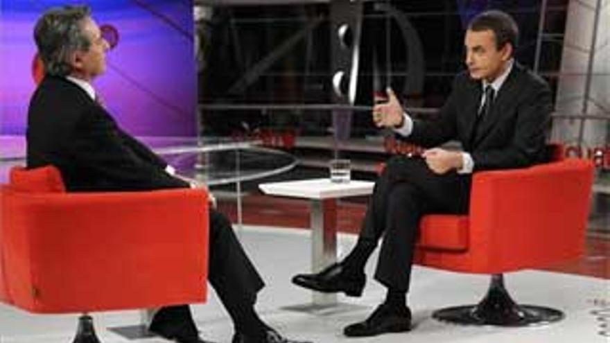 La entrevista de Gabilondo a Zapatero fue vista por 3,7 millones de espectadores