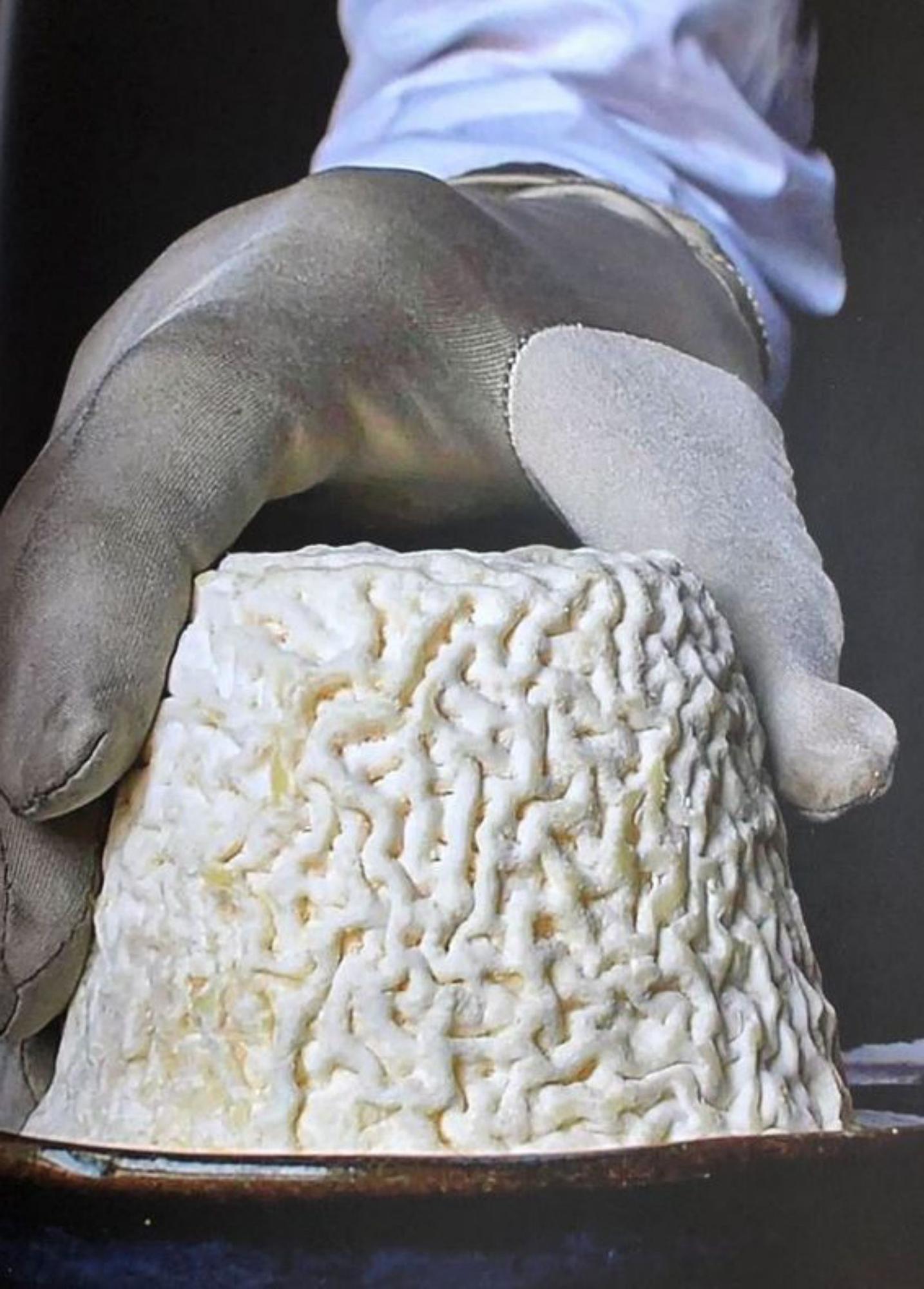 Formatge La Cabra con Botas de La Cabezuela, un dels que apareixen a «L’art del formatge».