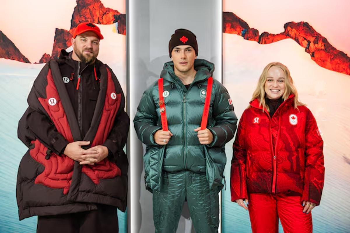 Lululemon abandona el rojo plano y apuesta por un Canadá más paisajístico.