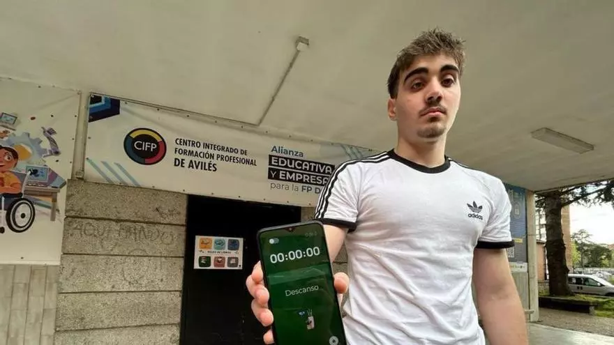 El innovador proyecto de un estudiante de FP de Avilés que ya puedes tener en tu móvil