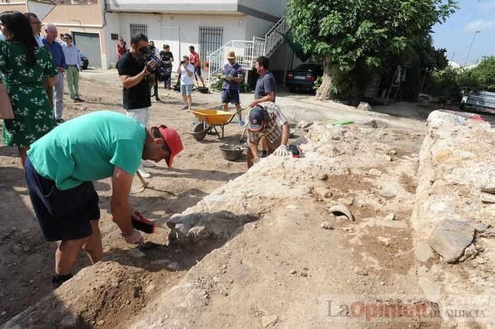 Excavaciones arqueológicas en Monteagudo