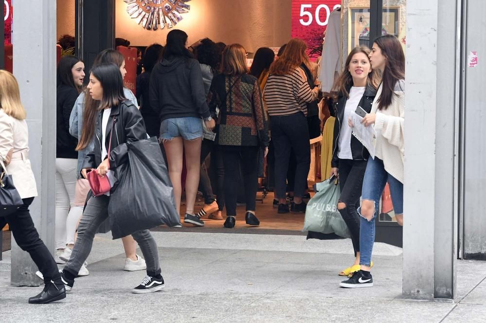 Las rebajas de verano arrancan en A Coruña