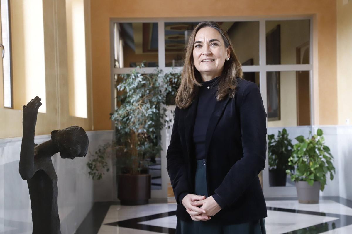 A.J.González Córdoba María José Polo catedrática de ingeniería hidráulica de la UCO Vicerrectora