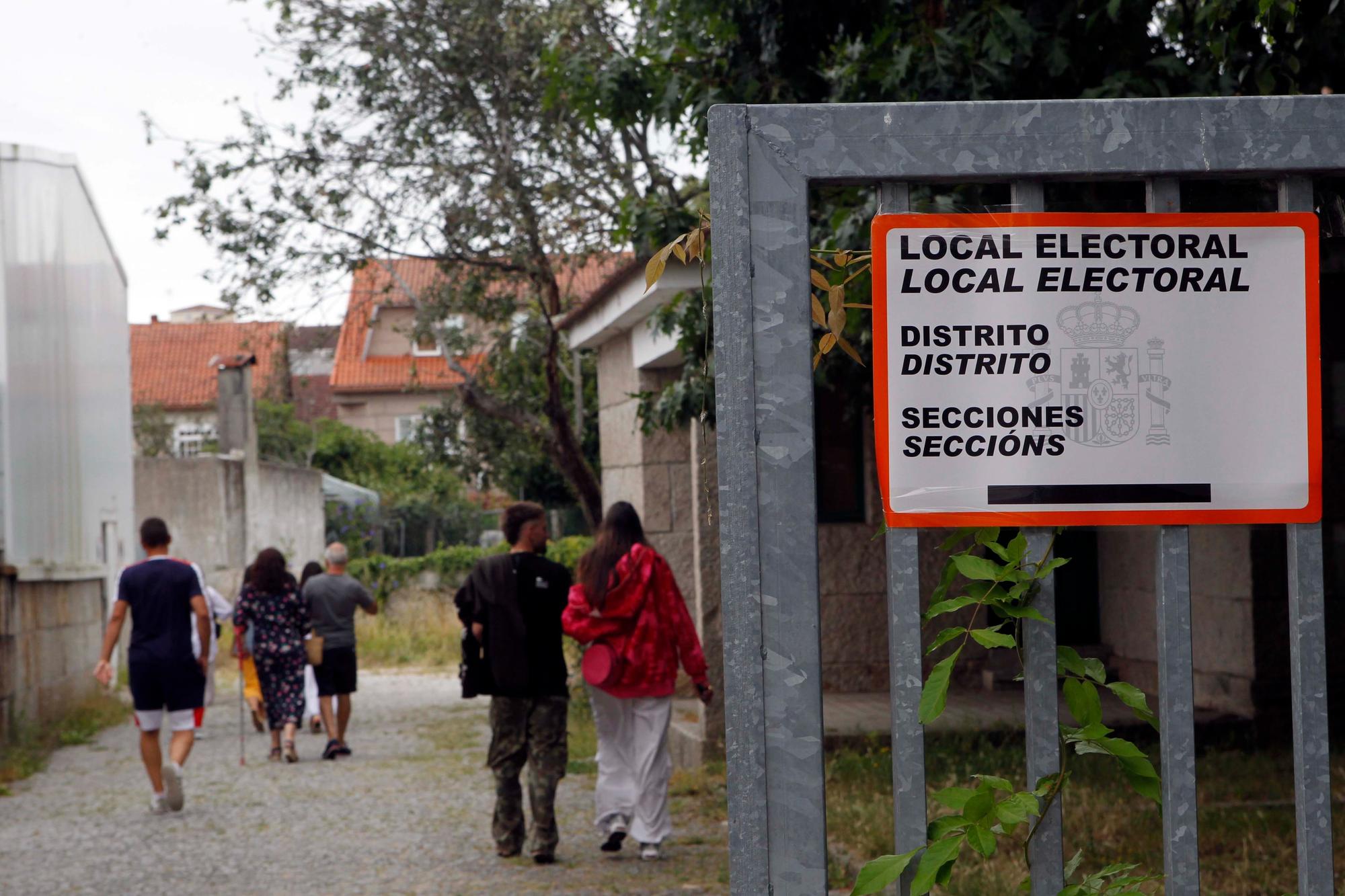 La jornada electoral en Arousa.