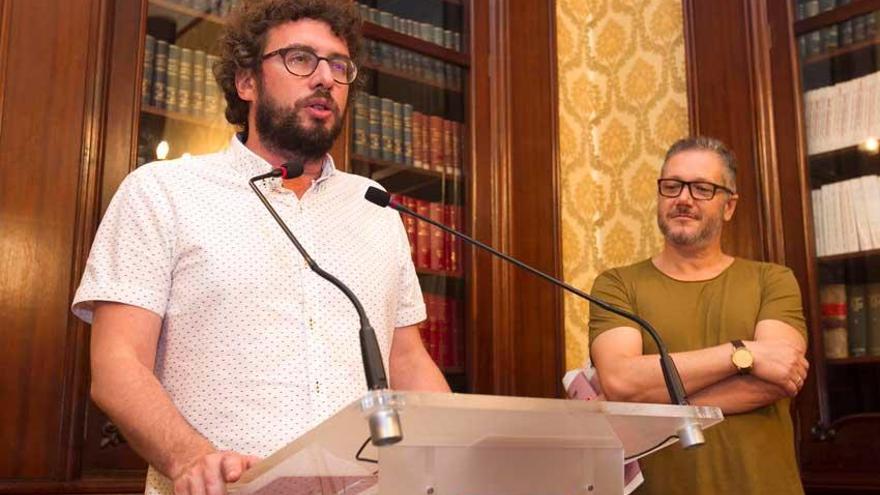 El concejal de Culturas, José Manuel Sande, en la presentación.