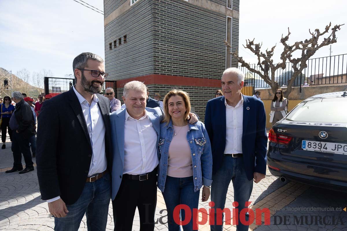 Presentación de José Vélez como candidato del PSOE a la presidencia de la Comunidad