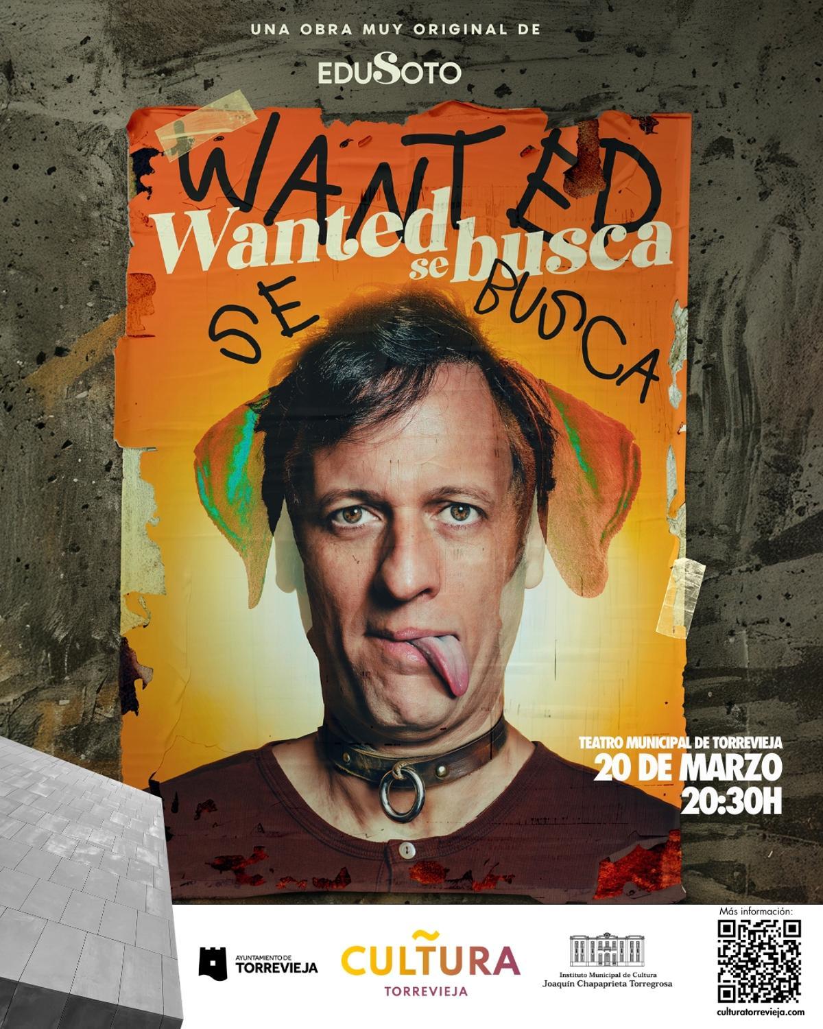 Cartel del espectáculo de Edu Soto