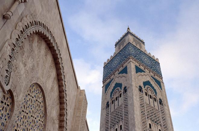 La mezquita Hassan II es, quizá, la más espectacular de Marruecos.