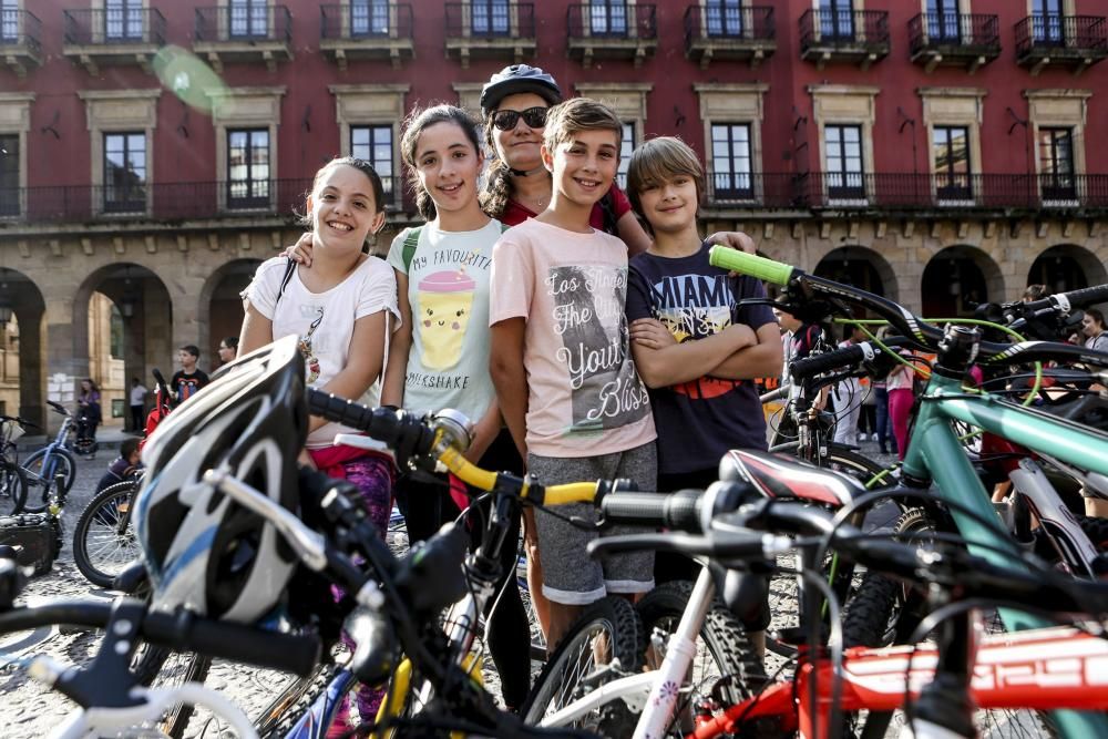 Del pupitre a la Plaza Mayor en Bici