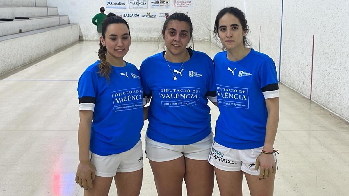 Marina, Myriam i Victoria han encadenat dos triomfs i ja són segones.