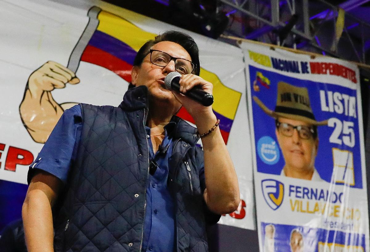Asesinado a tiros el candidato a la presidencia de Ecuador Fernando Villavicencio