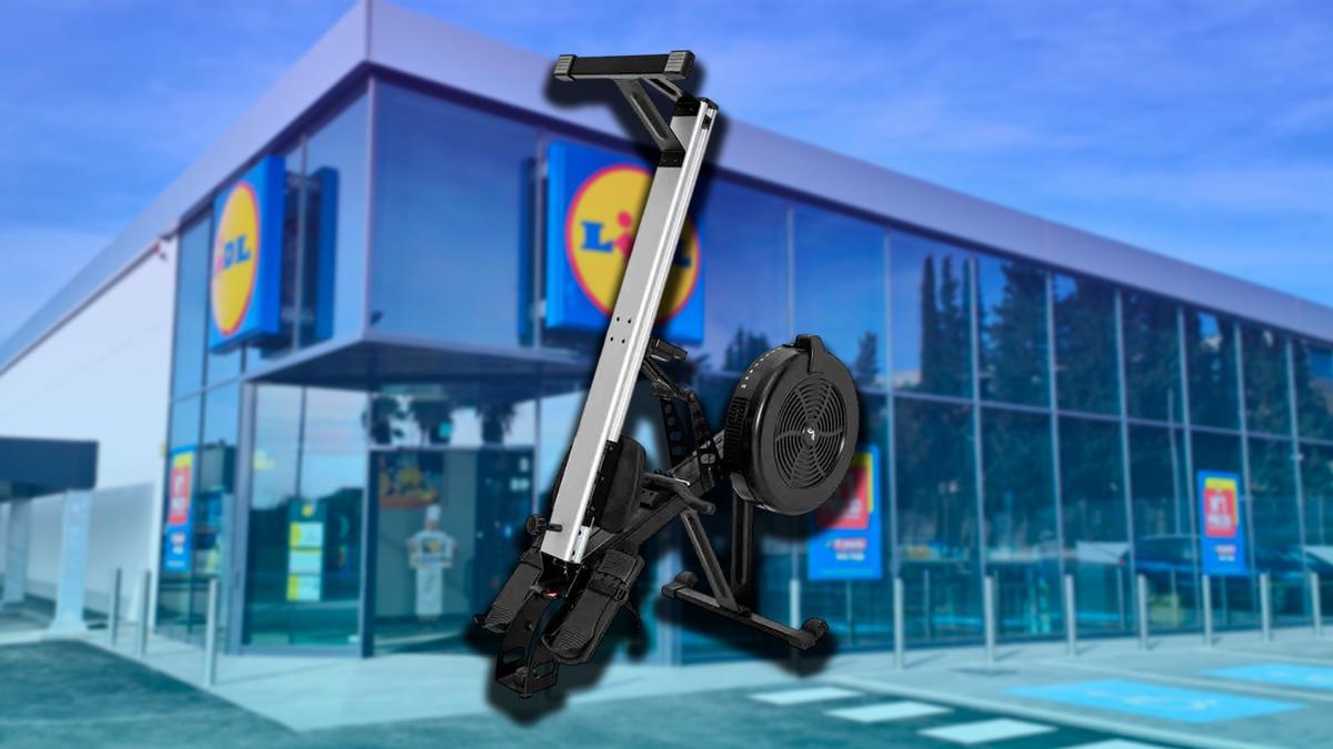 Máquina de remo de Lidl