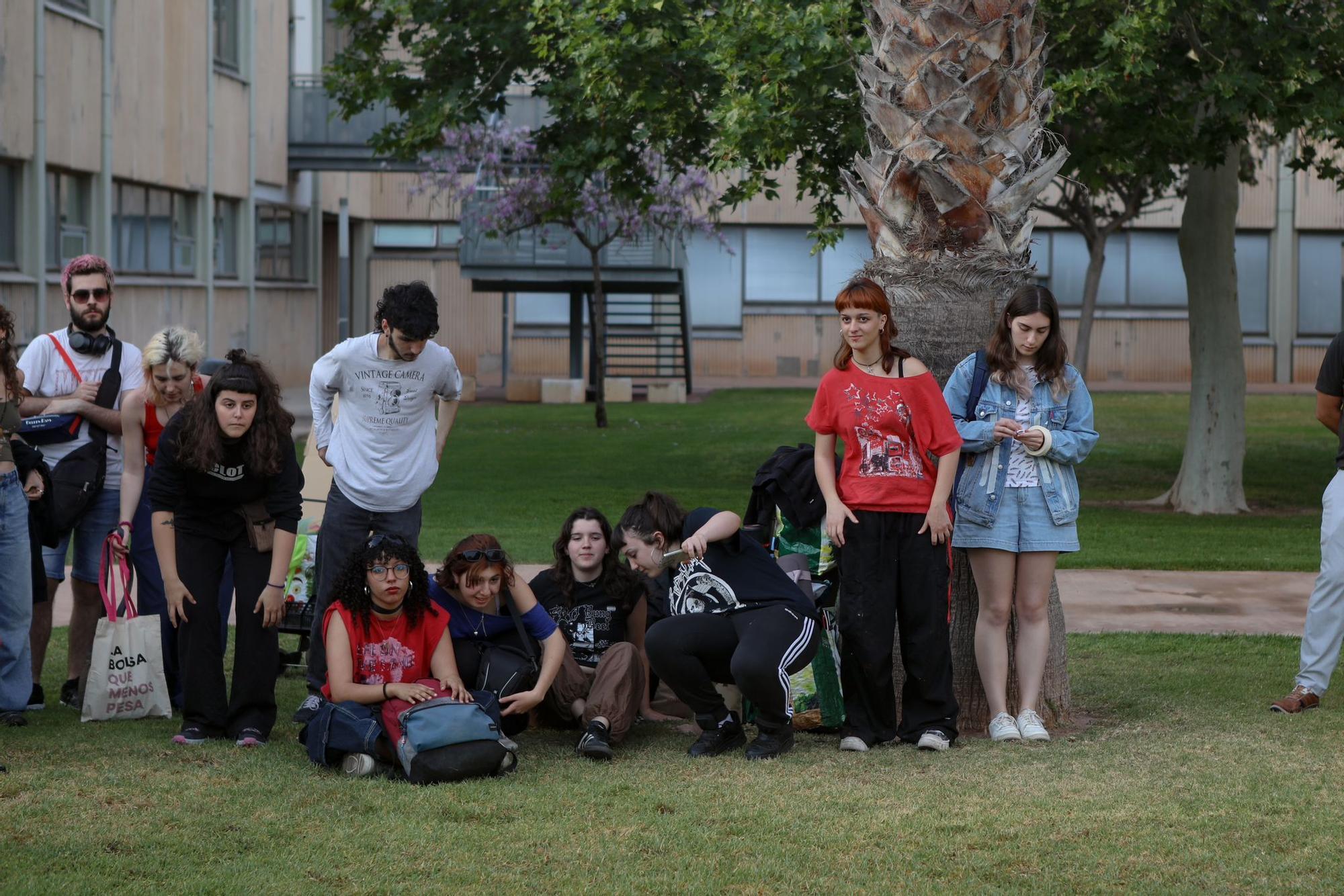 Estudiantes de la UV dormirán en el campus para mostrar sus solidaridad con Palestina