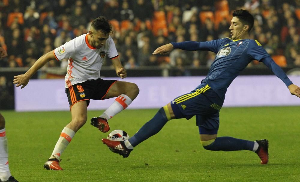 Las mejores imágenes del Valencia - Celta de Copa