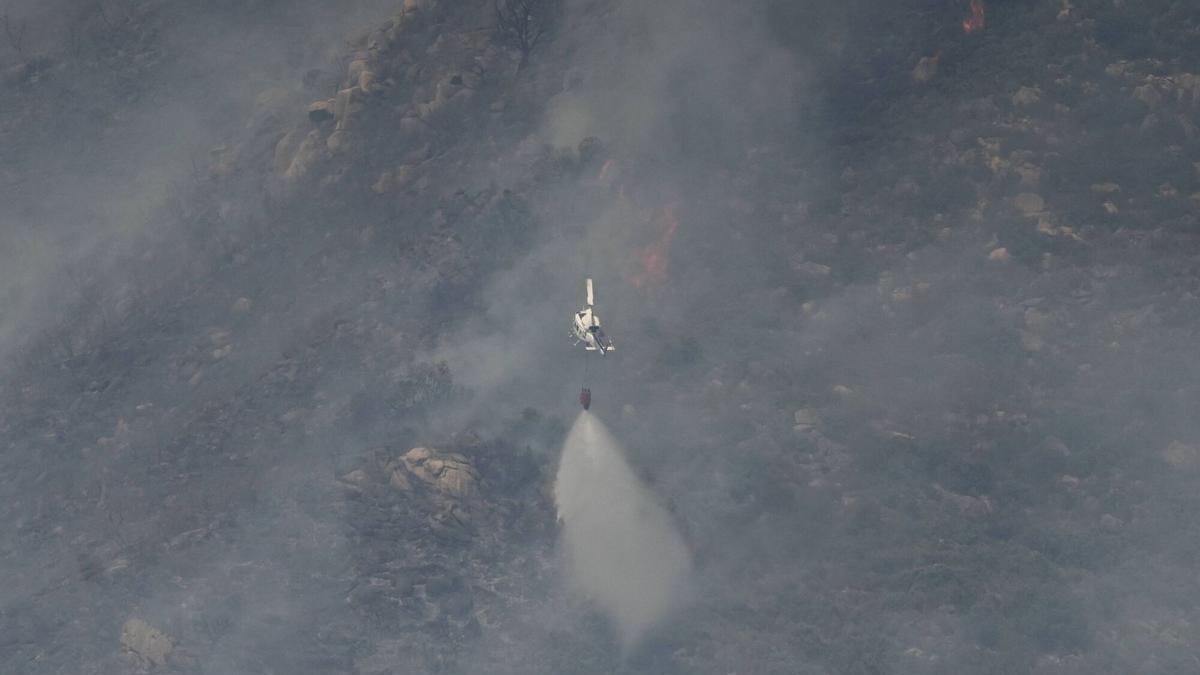 Incendio en los Arribes