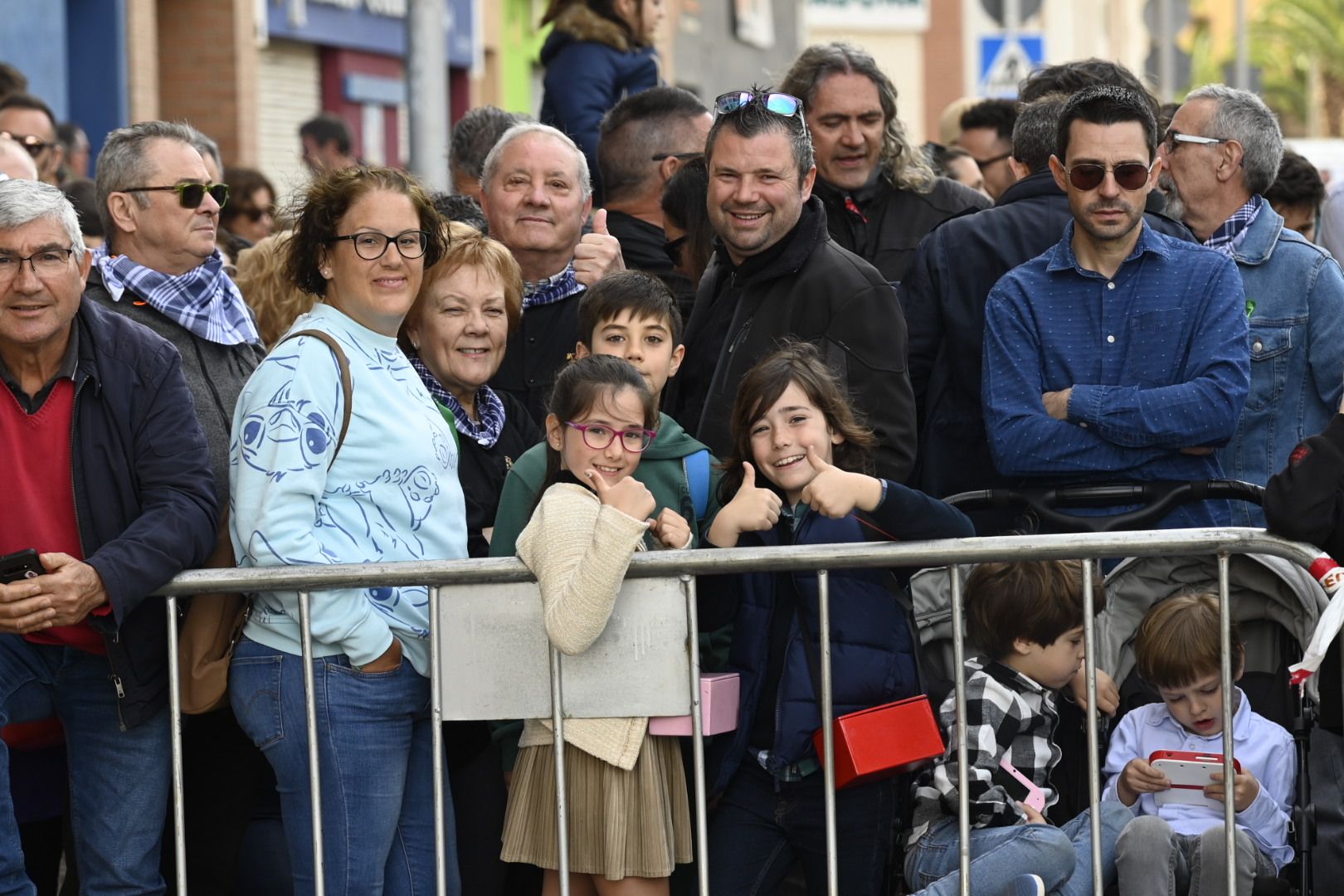 Las imágenes de la quinta 'mascletà' del concurso de Magdalena