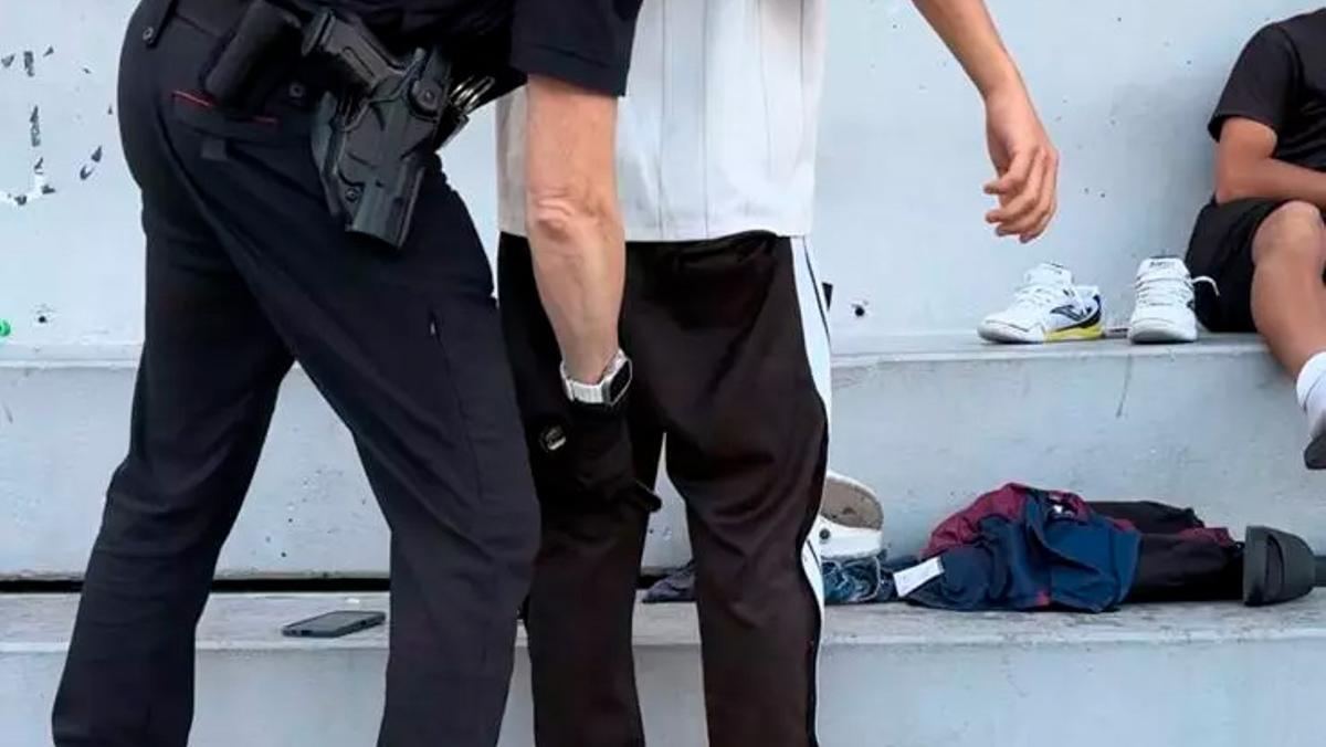 Pla daga de Mossos en Barcelona con detectores de metal / Mossos
