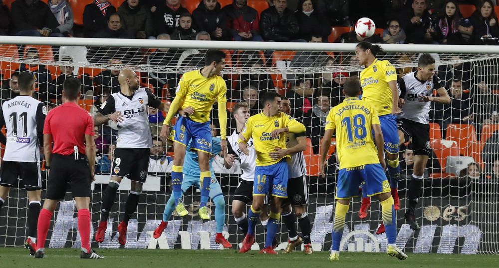 Valencia - Las Palmas, en imágenes