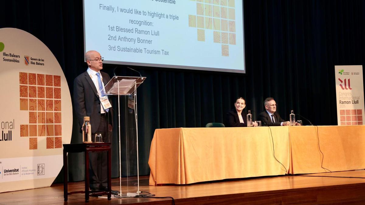 Inauguración del congreso sobre Ramon Llull.