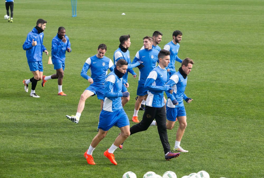 Delgado ya se entrena con el Hércules