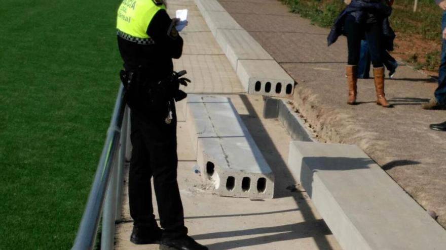 Un niño resulta herido en  la Ciudad Deportiva de Vila-real