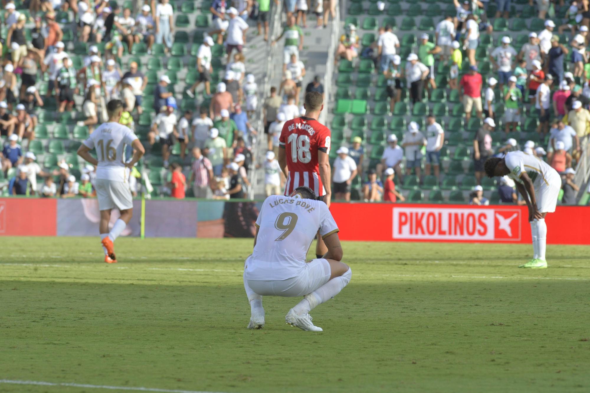 Una verbena en defensa, Elche CF:1  Athletic Club de Bilbao: 4