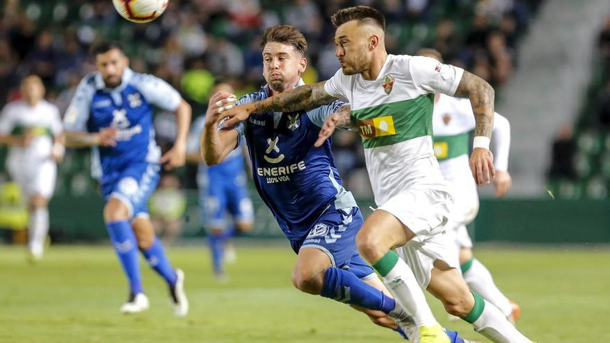 Tres victorias y dos empates en los cinco últimos Elche-Tenerife en Segunda