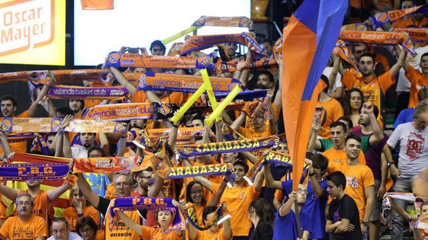 El Valencia Basket caldea el ambiente con una quedada