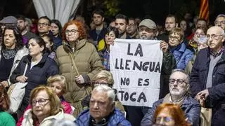 Concentración en Alicante para decir "sí" a la enseñanza en valenciano