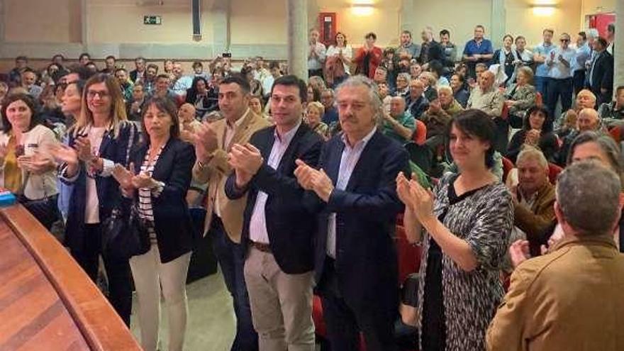 Acto del PSdeG-PSOE en Caldas. // FdV