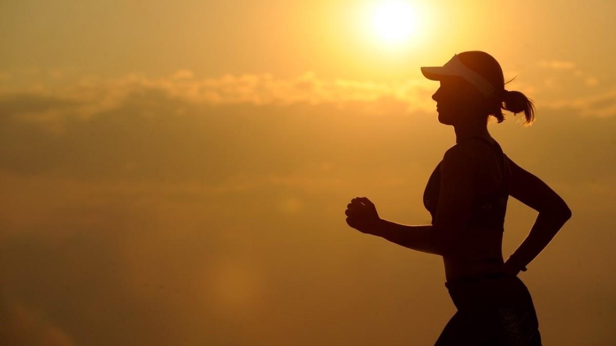 Imagen de archivo de una atleta.