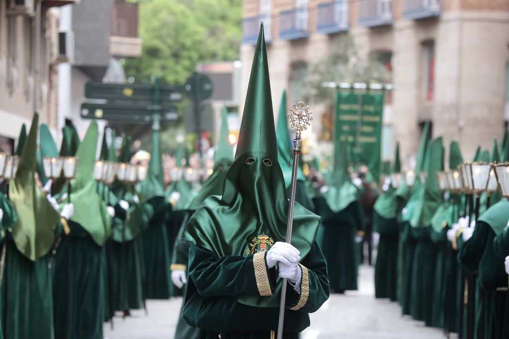 Así fue la procesión de la Esperanza este Domingo de Ramos en Murcia