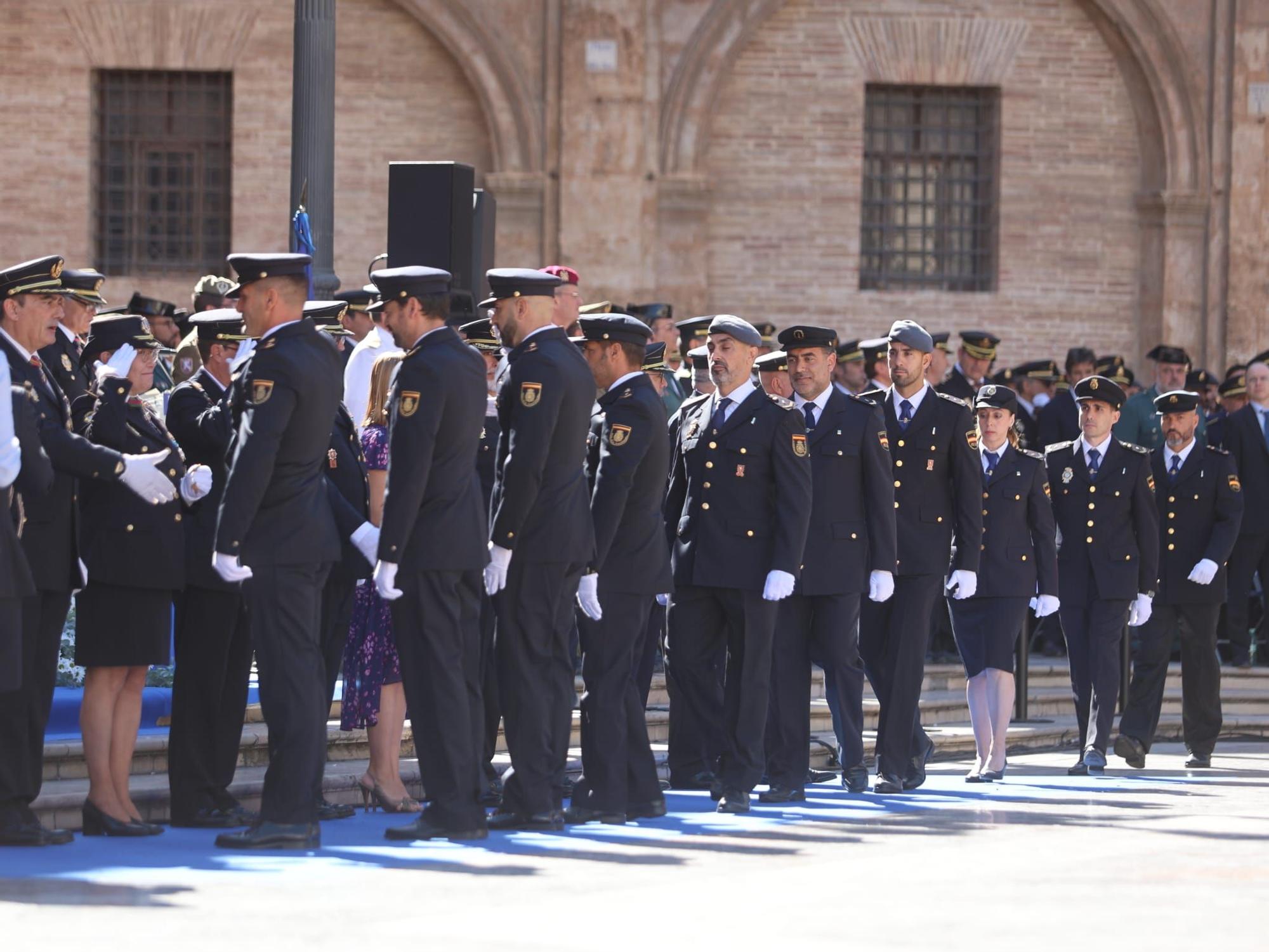 La Policía Nacional de Valencia celebra el Día de los Santos Ángeles Custodios