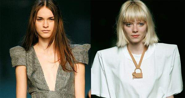Las propuestas de CNC y Martin Margiela: vuelven las hombreras.