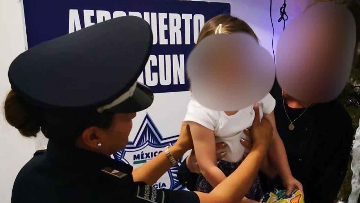Rescatada una niña española secuestrada en el aeropuerto de Cancún
