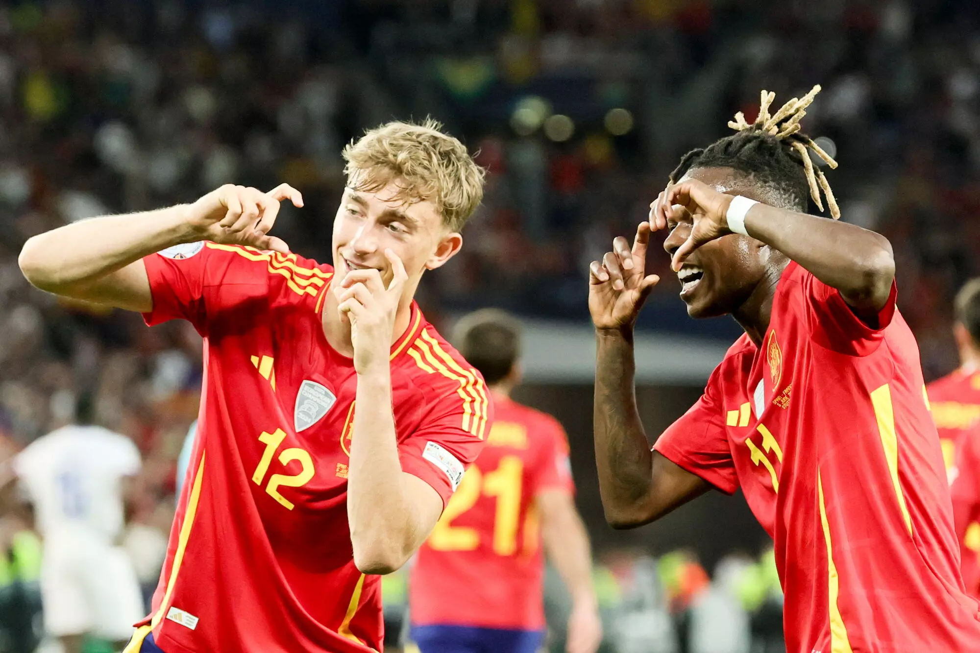 Nico Williams and Dean huijsen