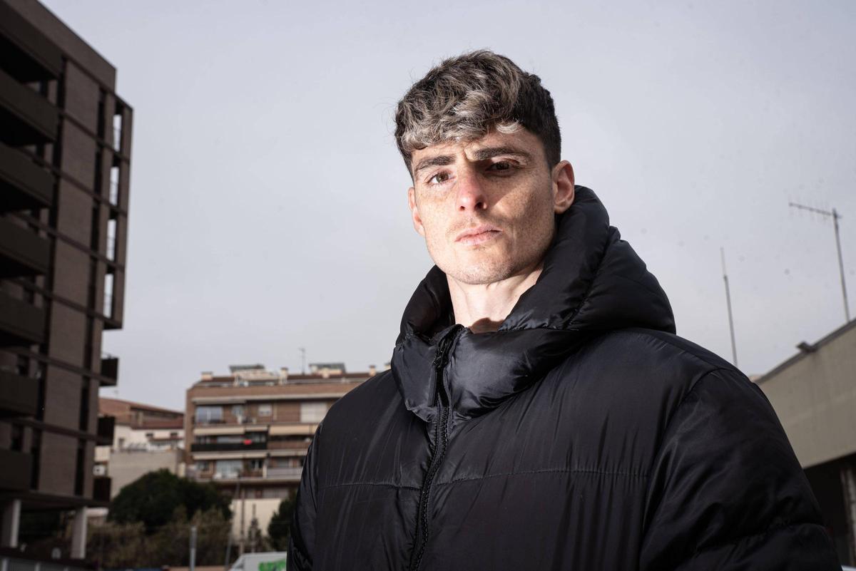 El futbolista del CE Manresa Èric Montes