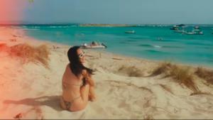 Una imagen del videoclip de Katy Perry rodado en Formentera