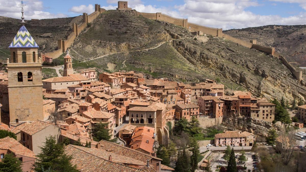Panorámica de la localidad turolense de Albarracín.