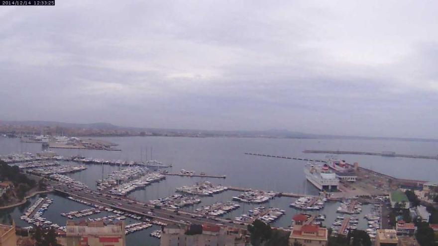 Bucht von Palma am Sonntagmittag.